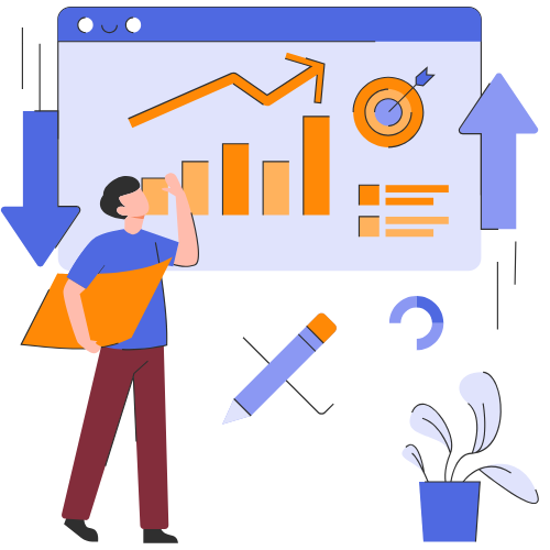 Illustration of a real estate agent tracking his or her consistency using YouTube Shorts to engage an online audience.